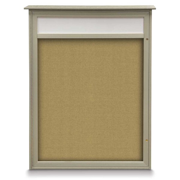 Triple Door Enclosed Indoor Letterboard
